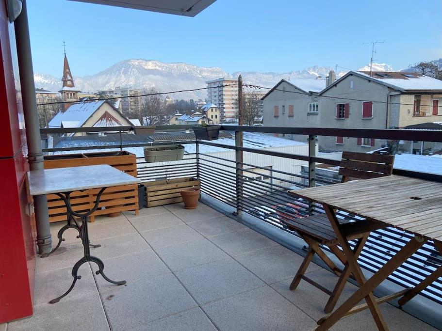 La Parenthese - Annecy- Grande Terrasse - Chambre - Garage Eksteriør billede